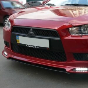 Zodiac-Style Front Bumper Lip for Mitsubishi Lancer X (2007-)