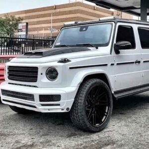 Front Bumper Lip Mercedes G-Class w463a for Stock Bumper