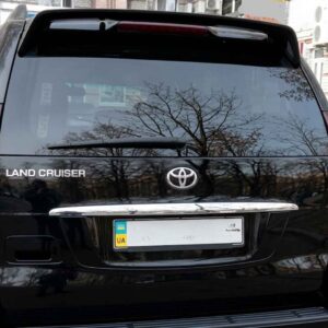Toyota Prado 120 Spoiler Without Brake Light